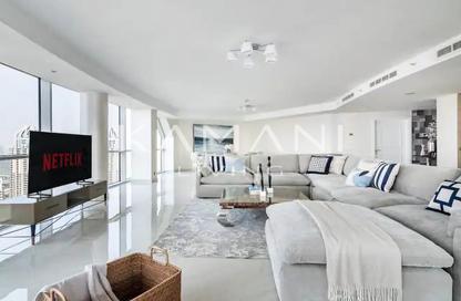Apartment - 4 Bedrooms - 5 Bathrooms for rent in Marina Terrace - Dubai Marina - Dubai
