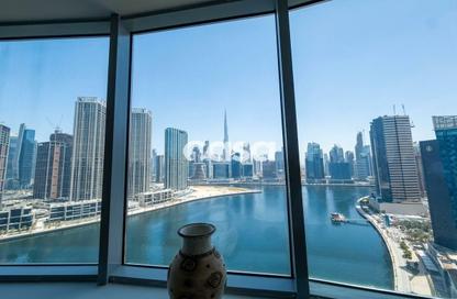 Office Space - Studio - 1 Bathroom for rent in Business Tower - Business Bay - Dubai