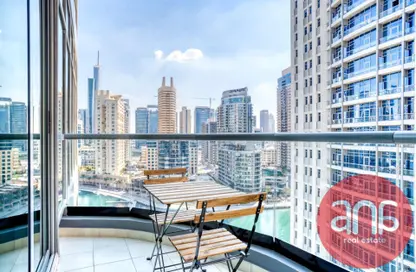 شقة - غرفة نوم - 1 حمام للبيع في برج ذا بوينت - دبي مارينا - دبي