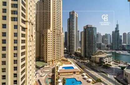 شقة - غرفة نوم - 2 حمامات للايجار في رمال 4 - رمال - جميرا بيتش ريزيدنس - دبي