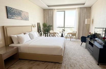 Apartment - Studio - 1 Bathroom for rent in The Palm Tower - Palm Jumeirah - Dubai