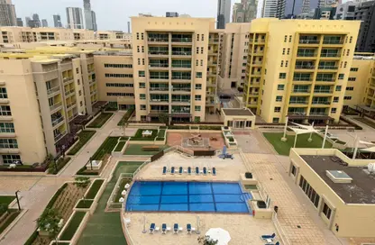 Apartment - 2 Bedrooms - 2 Bathrooms for rent in Al Alka 3 - Al Alka - Greens - Dubai