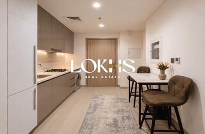 Apartment - Studio - 1 Bathroom for rent in Azizi Riviera 32 - Azizi Riviera - Meydan One - Meydan - Dubai