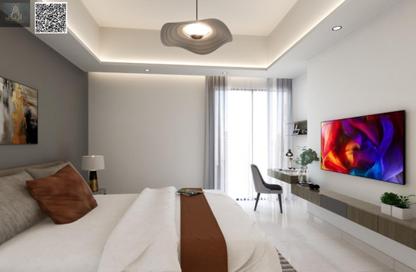 Apartment - 1 Bedroom - 2 Bathrooms for sale in Nuaimia Two Tower - Al Nuaimiya - Ajman