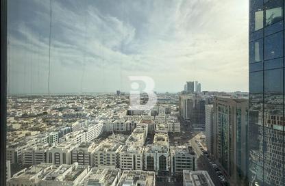 Office Space - Studio - 1 Bathroom for rent in Khalidiya Towers - Al Khalidiya - Abu Dhabi