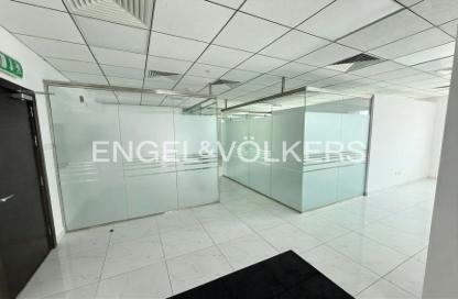 Office Space - Studio - 1 Bathroom for rent in The Prism - Business Bay - Dubai
