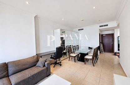 Apartment - 1 Bedroom - 2 Bathrooms for rent in Marina Heights - Dubai Marina - Dubai