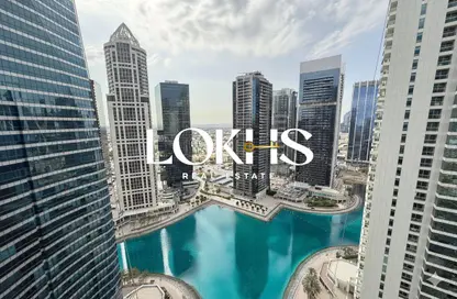 دوبلكس - غرفة نوم - 2 حمامات للايجار في خور الجميرا 1 - (JLT) مجمع X - أبراج بحيرات الجميرا - دبي