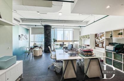 Office Space - Studio - 1 Bathroom for sale in Lake Central - Business Bay - Dubai