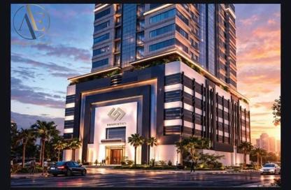 Apartment - 2 Bedrooms - 2 Bathrooms for sale in Green Lake Tower 2 - Green Lake Towers - Emirates City - Ajman