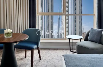 النزل و الشقق الفندقية - غرفة نوم - 2 حمامات للايجار في شقق موفنبيك الفندقية داون تاون - وسط مدينة دبي - دبي