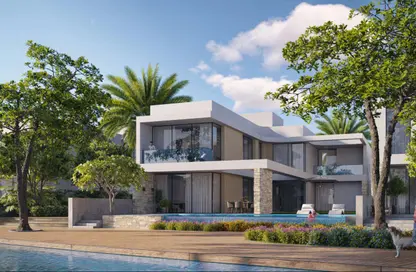 Villa - 4 Bedrooms - 5 Bathrooms for sale in Coral Beach Villas - Siniyah Island - Umm Al Quwain Marina - Umm Al Quwain