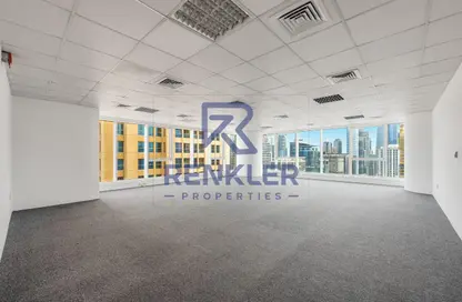 مكتب - استوديو - 1 حمام للايجار في برج تشرشل للأعمال - أبراج تشرشل - الخليج التجاري - دبي