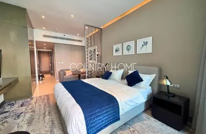 Apartment - 1 Bathroom for rent in Damac Maison Prive A - Damac Maison Prive - Business Bay - Dubai