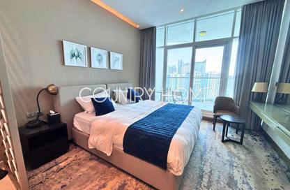 Apartment - Studio - 1 Bathroom for rent in Damac Maison Prive A - Damac Maison Prive - Business Bay - Dubai