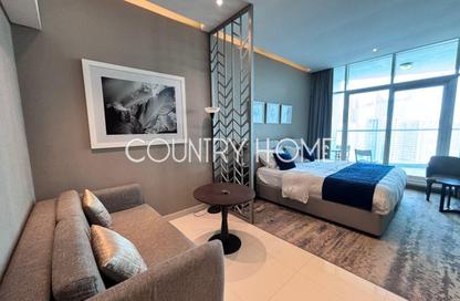 Apartment - Studio - 1 Bathroom for rent in Damac Maison Prive A - Damac Maison Prive - Business Bay - Dubai