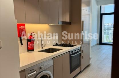 Apartment - Studio - 1 for rent in Azizi Riviera Beachfront Tower C - Azizi Riviera Beachfront - Azizi Riviera - Meydan One - Meydan - Dubai