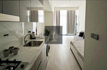 Apartment - Studio - 1 Bathroom for rent in Azizi Riviera 32 - Azizi Riviera - Meydan One - Meydan - Dubai