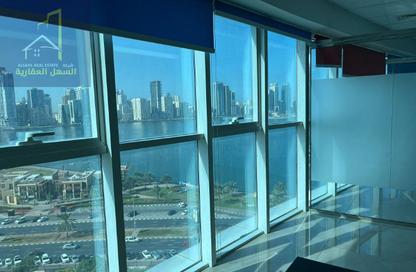 Office Space - 6 Bedrooms - 1 Bathroom for rent in Al Majaz 2 - Al Majaz - Sharjah