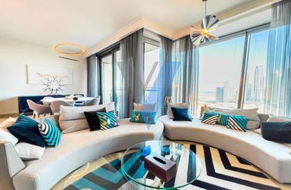 Apartment - 3 Bedrooms - 4 Bathrooms for rent in Burj Vista 1 - Burj Vista - Downtown Dubai - Dubai