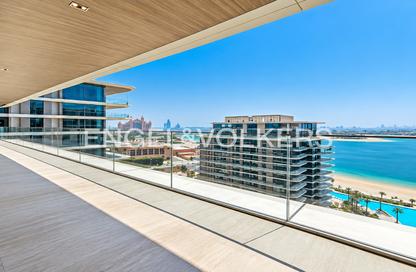 Apartment - 3 - 3 for rent in Serenia Living Tower 2 - Serenia Living - Palm Jumeirah - Dubai
