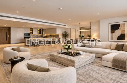 Apartment - 3 - 3 for rent in Serenia Living Tower 2 - Serenia Living - Palm Jumeirah - Dubai