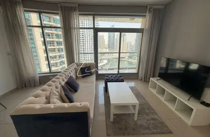Apartment - 1 Bedroom - 2 Bathrooms for rent in Fairfield Tower - Park Island - Dubai Marina - Dubai