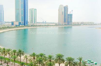 Apartment - 1 Bedroom - 2 Bathrooms for rent in Al Mamzar Tower - Al Mamzar - Sharjah - Sharjah