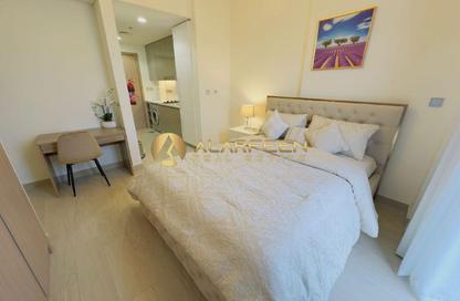 Apartment - Studio - 1 Bathroom for rent in Azizi Riviera 48 - Azizi Riviera - Meydan One - Meydan - Dubai
