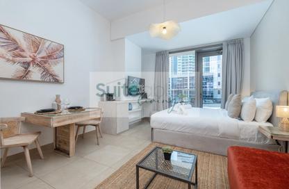 Apartment - Studio - 1 Bathroom for rent in Sparkle Tower 3 - Sparkle Towers - Dubai Marina - Dubai