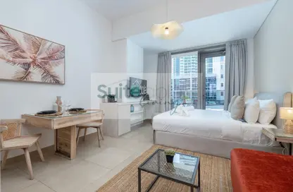 شقة - 1 حمام للايجار في برج التألق 3 - أبراج البريق - دبي مارينا - دبي