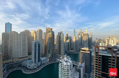 شقة - غرفة نوم - 2 حمامات للبيع في جي دبليو ماريوت هوتيل مارينا - دبي مارينا - دبي