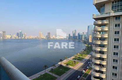 Apartment - 2 - 4 for rent in Al Dana Tower - Al Majaz 3 - Al Majaz - Sharjah