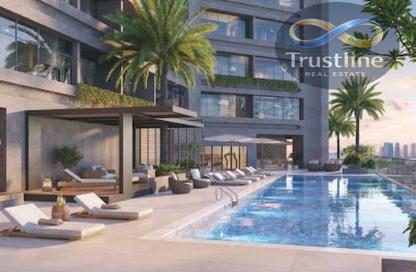 Apartment - 3 Bedrooms - 4 Bathrooms for sale in Infinity Tower - Al Humaid City - Ajman
