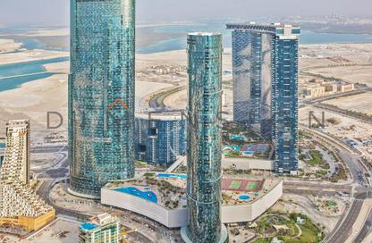 Apartment - 1 Bedroom - 2 Bathrooms for rent in Sun Tower - Shams Abu Dhabi - Al Reem Island - Abu Dhabi