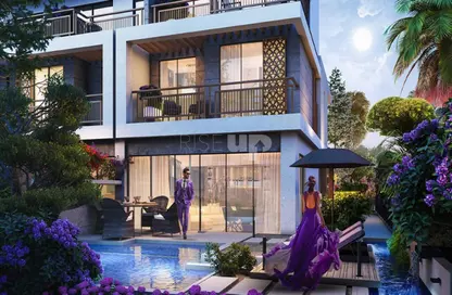 Townhouse - 4 Bedrooms - 5 Bathrooms for sale in Violet 2 - Violet - Damac Hills 2 - Dubai Townhouse - 4 Bedrooms - 5 Bathrooms for sale in Violet 2 - Violet - Damac Hills 2 - Dubai