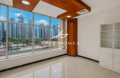 Office Space - Studio - 1 Bathroom for rent in Clover Bay Tower - Business Bay - Dubai