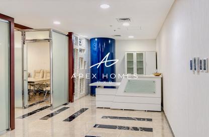 Office Space - Studio - 1 Bathroom for rent in Clover Bay Tower - Business Bay - Dubai