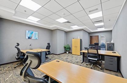 Office Space - Studio - 6 Bathrooms for rent in Clover Bay Tower - Business Bay - Dubai