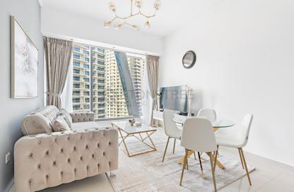 Apartment - 1 Bedroom - 2 Bathrooms for rent in Silverene Tower B - Silverene - Dubai Marina - Dubai