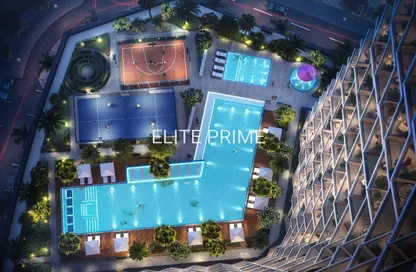 شقة - 2 غرف نوم - 3 حمامات للبيع في بن غاطي إيفوري - الجداف - دبي