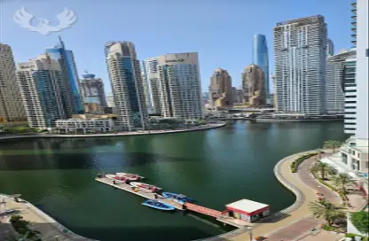 Apartment - 2 Bedrooms - 2 Bathrooms for rent in Marina View Tower A - Marina View - Dubai Marina - Dubai