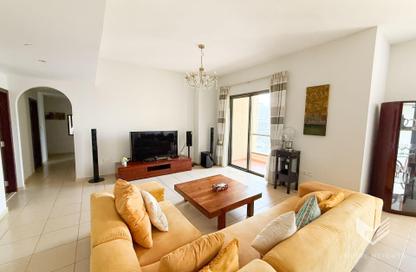 Apartment - 3 Bedrooms - 4 Bathrooms for rent in Rimal 6 - Rimal - Jumeirah Beach Residence - Dubai