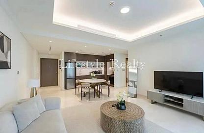 Apartment - 1 Bedroom - 1 Bathroom for sale in Palace Beach Residence Tower 1 - Palace Beach Residence - Emaar Beachfront - Dubai Harbour - Dubai