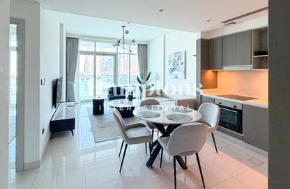 Apartment - 2 - 2 for rent in Sunrise Bay Tower 2 - Sunrise Bay - Emaar Beachfront - Dubai Harbour - Dubai