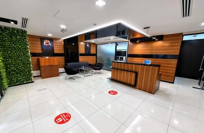 Office Space - Studio - 1 Bathroom for rent in Clover Bay Tower - Business Bay - Dubai
