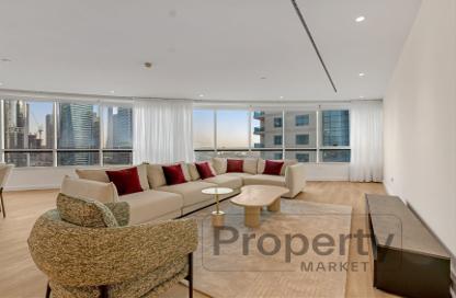 Apartment - 4 Bedrooms - 4 Bathrooms for rent in Horizon Tower - Dubai Marina - Dubai