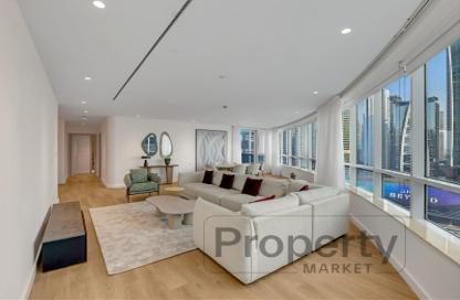 Apartment - 4 Bedrooms - 4 Bathrooms for rent in Horizon Tower - Dubai Marina - Dubai
