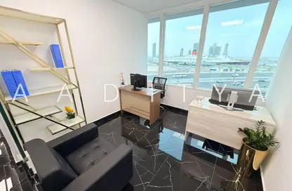 مكتب - غرفة نوم - 1 حمام للايجار في فاطمه محمد احمد بن سليمان - الرفاعة - بر دبي - دبي