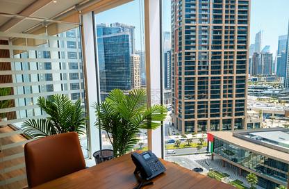 Office Space - Studio - 1 Bathroom for rent in The Burlington - Business Bay - Dubai